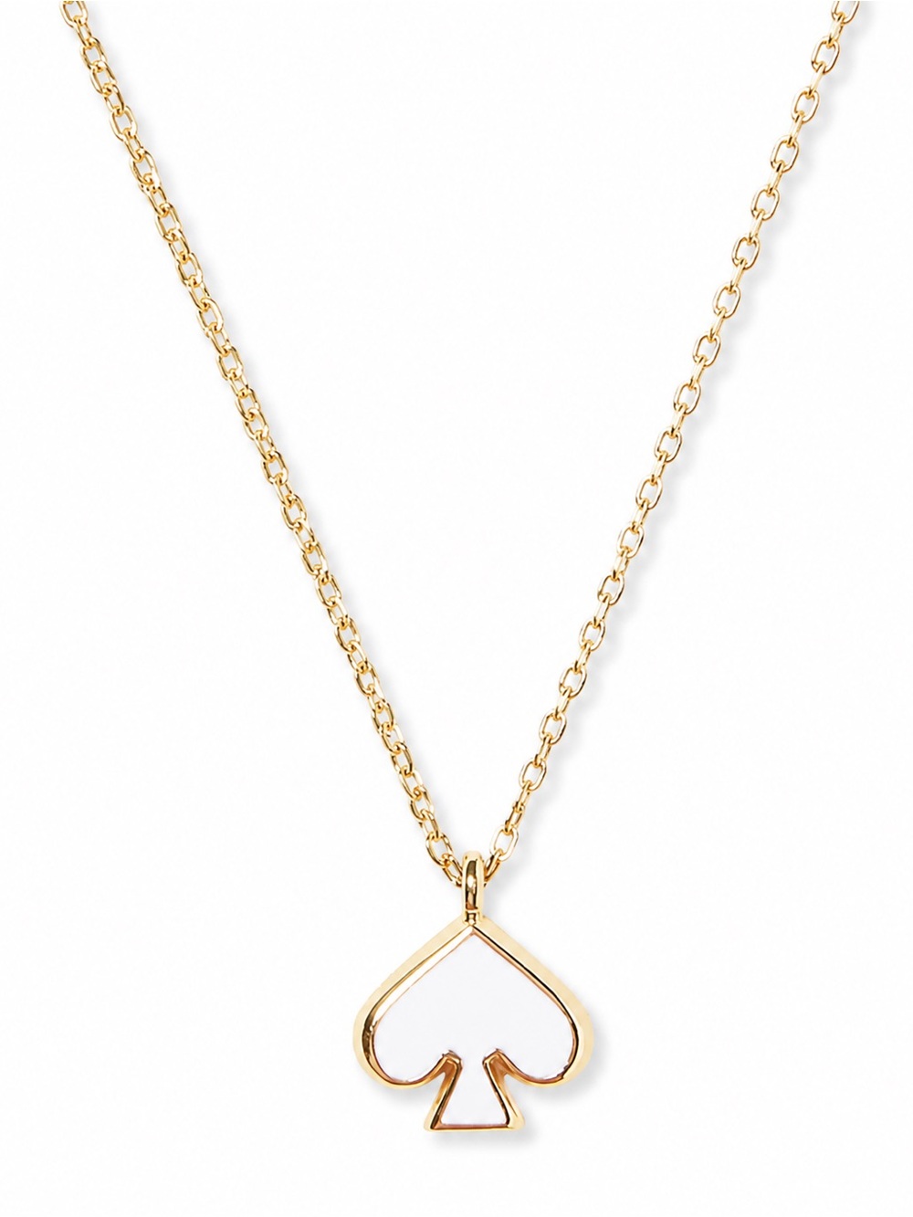 Kate Spade Everyday Spade Enamel Mini Pendant